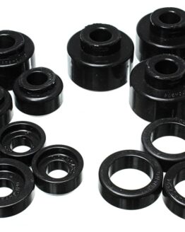 Body Mount Set Black Polyurethane Fits 99-07 Ford F-250/F-350 SD 2/4WD