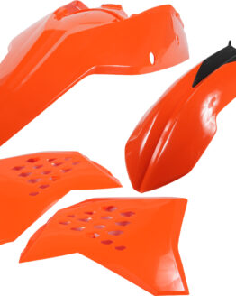 Acerbis Orange Plastic Kit 4 Piece Set