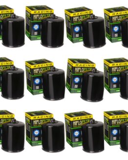 HF170BRC Race Oil Filter - Black - 12 Pack
