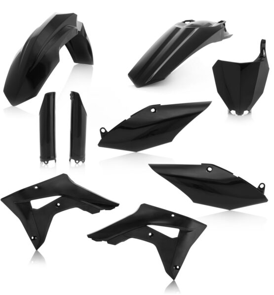 Black Complete Plastic Kit