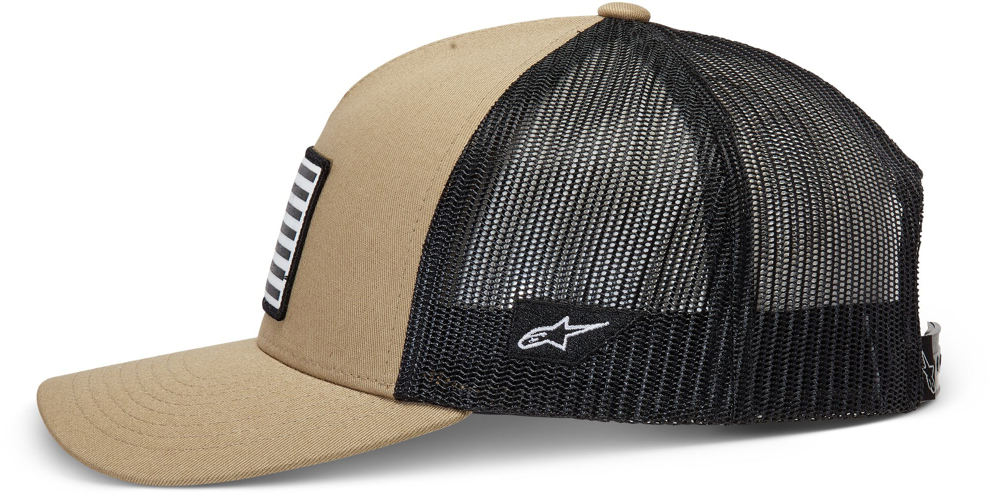 Alpinestars Flag Snapback Hat Sand/Black One Size - Image 3