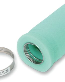 Sock Style Air Filter 1.5" ID, 2.75" OD, 6" L