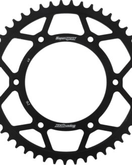 Supersprox Rear Steel Sprocket 49T Black Fits Honda