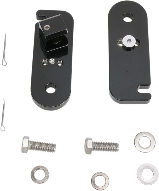 Passenger Floorboards Bracket - Black