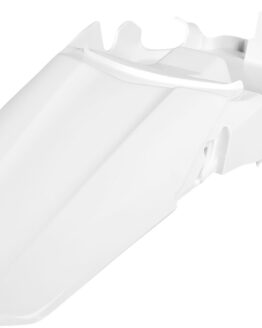 White Rear Fender