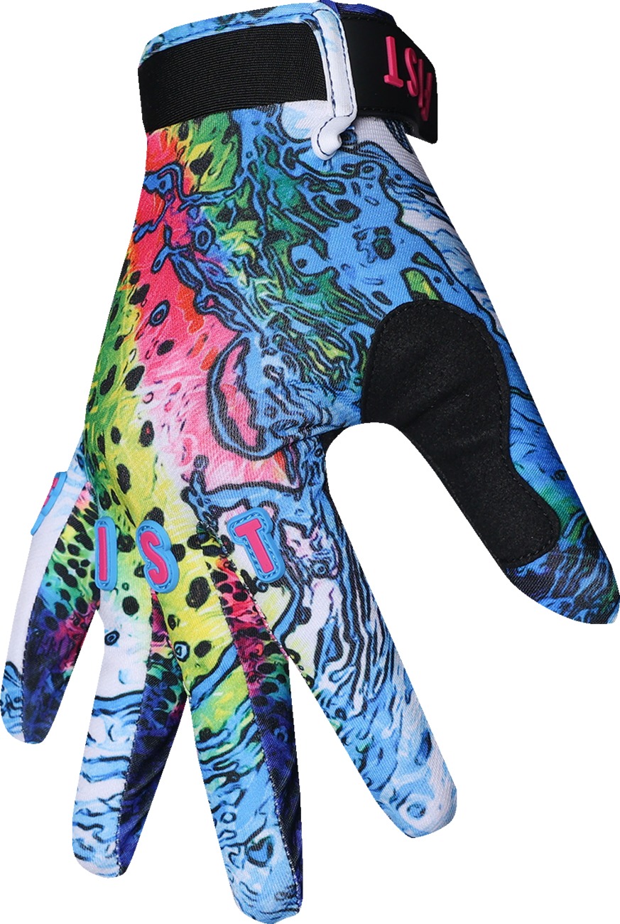 FIST Handwear Lil Fists Keep It Reel Youth Gloves Black/Multi - L - Image 3