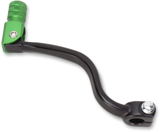 Anodized Forged Folding Shift Lever Black/Green - Image 3