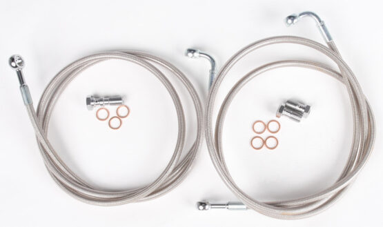 Front Stainless Steel Brake Line Kit