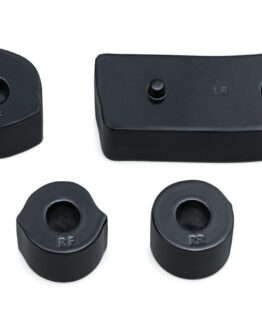 Driver Floorboard Spacers Gloss Black Fits 2018-Up Softail Models