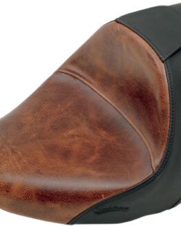 Renegade Lariat Leather Solo Seat Brown Gel