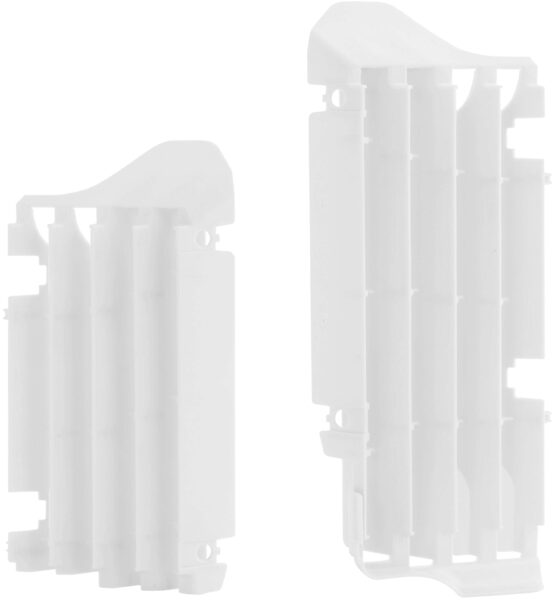 White Radiator Louvers