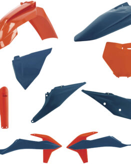 Acerbis Full Plastic Kit Blue/Orange Original Fits 19-22 KTM 125-450