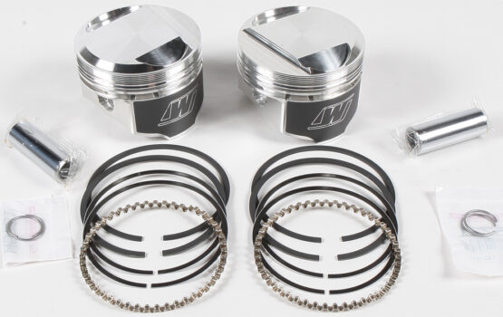 V-Twin Piston Kit 10:1 Compression - 3.498in Bore (STD)