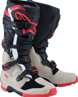 Alpinestars Tech 7 Enduro Boots Black/Light Gray/Bright Red US 10
