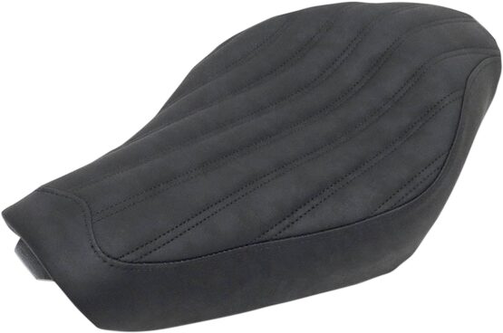 Knuckle Ribbed Solo Seat Black Gel