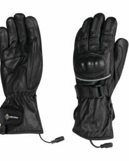 Firstgear Heated Ultimate Touring iTouch Gloves Black Medium