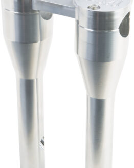 Handlebar Riser 9" Raw W/Gauge Mount Tabs For MX style bars 1-1/8"