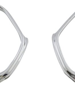 Show Chrome Visored Mirror Trim Chrome 52-683