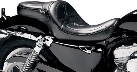 Maverick Stitched Vinyl 2-Up Seat Black Foam