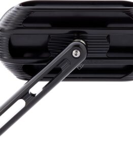 Arlen Ness Sidekick Mirror Left Black Aluminum 510-000