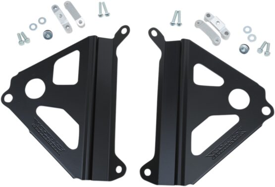 Black Aluminum Radiator Braces