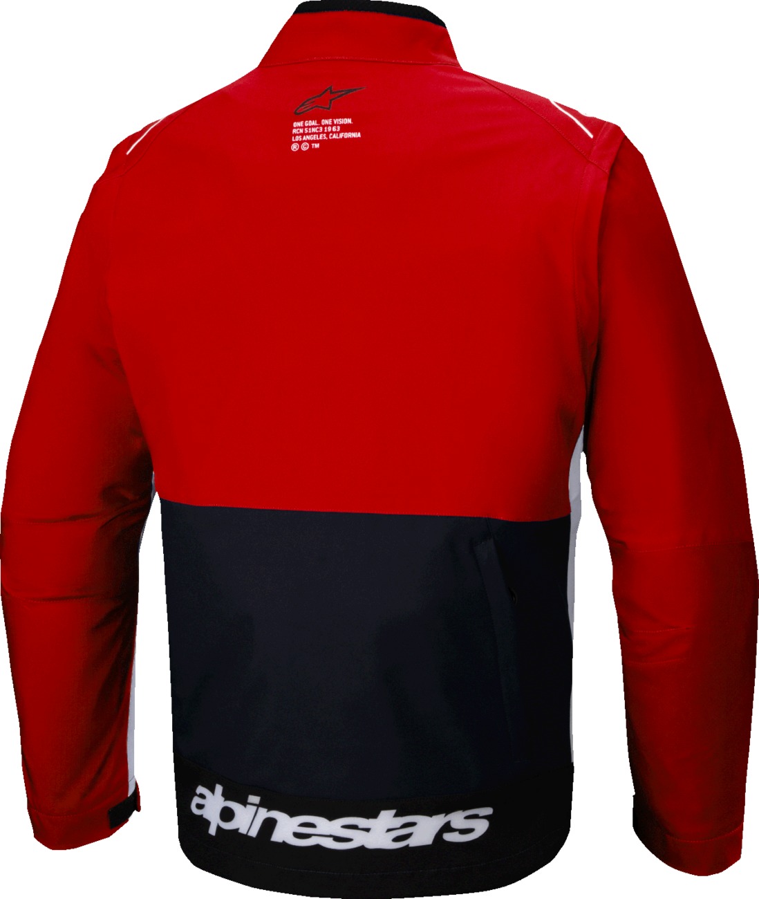 Alpinestars Lite-Dura Softshell Jacket Black/Red/White XL - Image 3