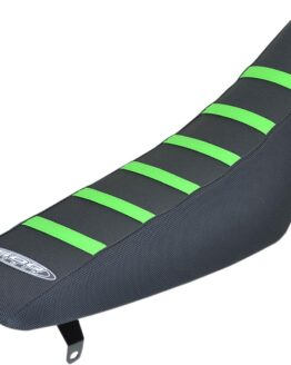6-Rib Water Resistant Seat Cover Black/Green