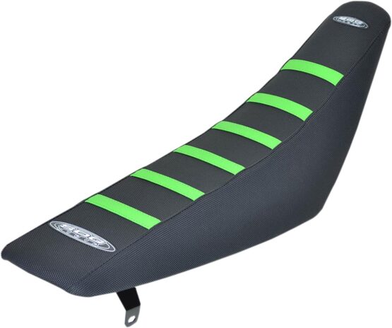 6-Rib Water Resistant Seat Cover Black/Green