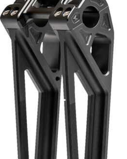 Kodlin Fastback 10in Handlebar Risers Black For Harley Low Rider S 117