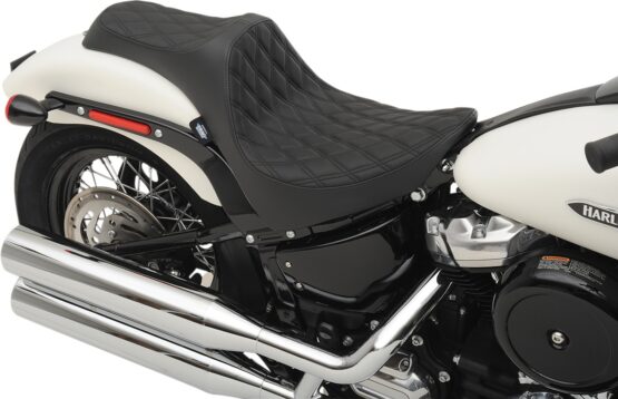 Predator Double Diamond Vinyl 2-Up Seat - Black