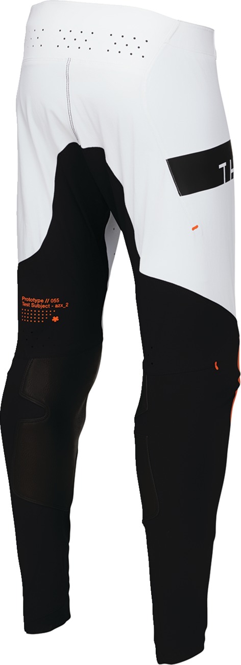 Thor Sportmode Rogue Pants Black Orange White Men's Size 36 - Image 4