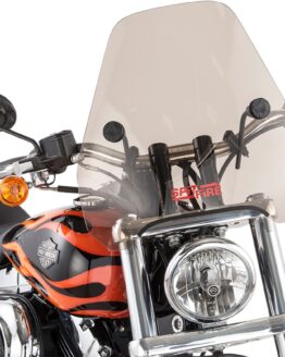 Spitfire Windshield 15" Smoke w/Black Hardware