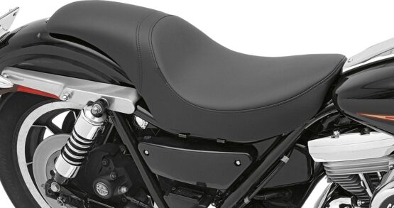 Predator Plain SR Leather 2-Up Seat - Black