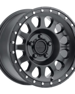 MR315 17x8.5 0mm Offset 5x150 110.5mm CB Matte Black Wheel