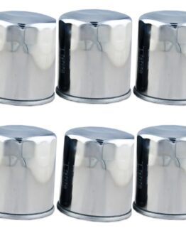 HF303C Oil Filter - Chrome - 6 Pack