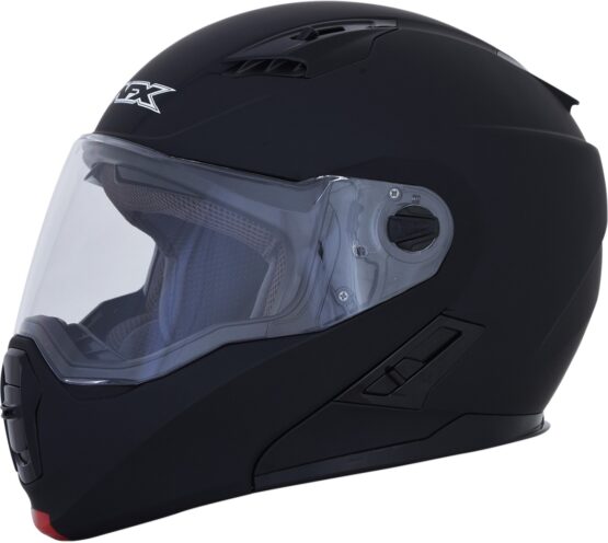 FX-111 Modular Street Helmet Matte Black Medium - Image 4