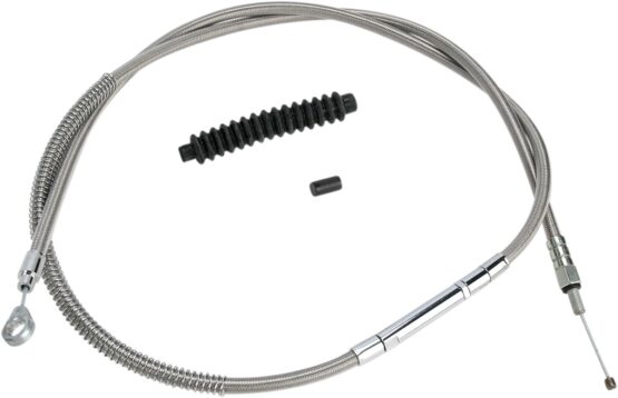 +6" Braided Stainless Steel Clutch Cable