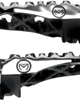 Black/Silver Hybrid Footpegs