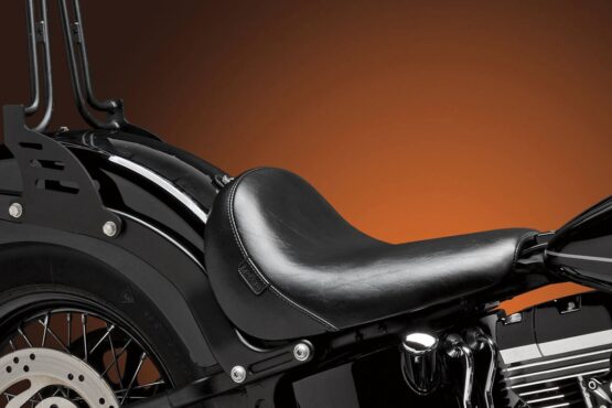 Bare Bones Smooth Vinyl Solo Seat - Black - Image 3