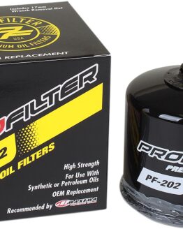 Pro Filter Spin-On Oil Filter PF-202 Black