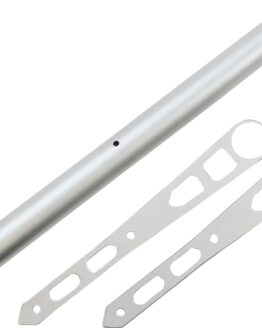 Kimpex Aluminum Rear Bumper Silver For Polaris PRO-RMK/Assault