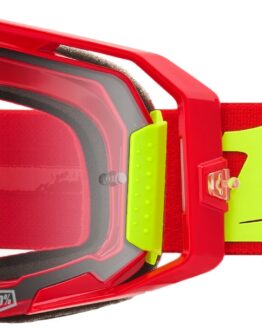 100 Percent Armatic Goggle Red Clear Lens