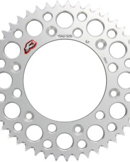 Renthal Ultralight 47T Rear Sprocket Silver 520 For 96-04 Honda XR400R