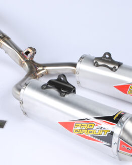 T-6 Dual Aluminum & Stainless Steel Full Exhaust