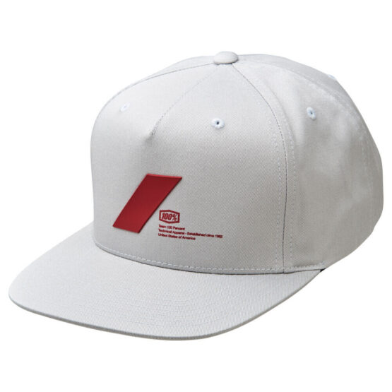 100% Forward Hat Light Gry - Image 2