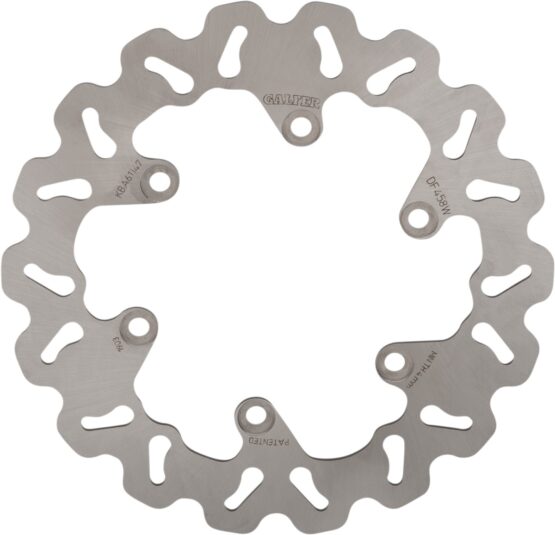 Solid Wave Rear Brake Rotor