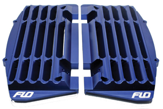 High Flow Radiator Guards Blue