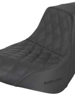 Saddlemen Pro Series SDC Performance Grip Seat Black For Harley Low Rider