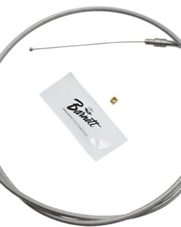 Barnett Clear Coat Throttle Cable 45 in. L +6