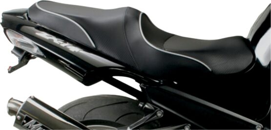 World Sport Performance CarbonFX Vinyl 2-Up Seat Black/Silver